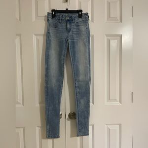 American Eagle super low rise jean jegging